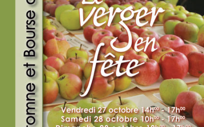 Fête d’automne & Bourse aux arbres de l&rsquo;Association Retropomme – Pierre-à-Bot – Neuchâtel
