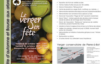 Foire d&rsquo;automne et verger en fête de Rétropomme 2024